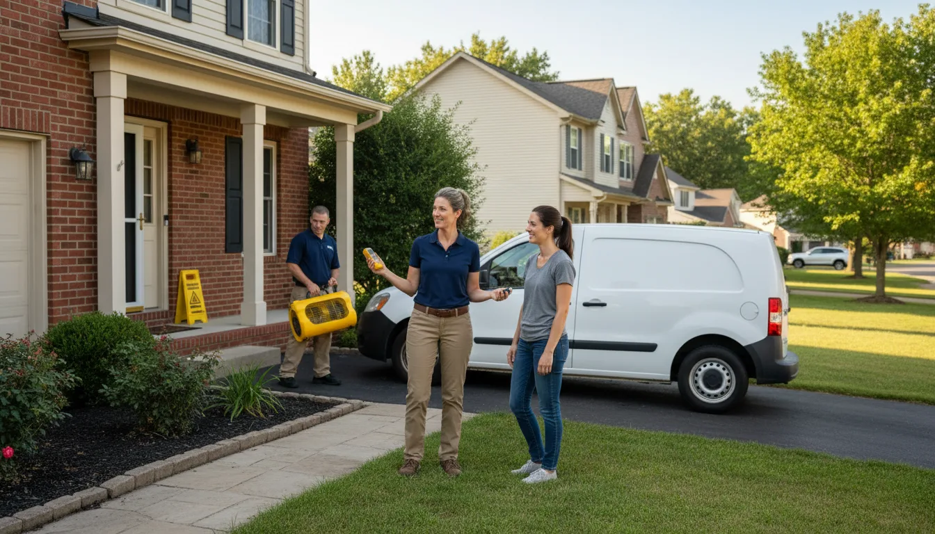 Water restoration image for Dehumidification And Cleanup Services in Burlingame, CA